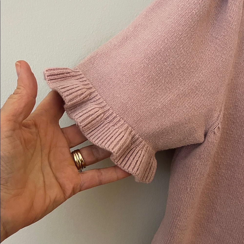 Premise Blush Ruffle Trim Top - Picture 3 of 7